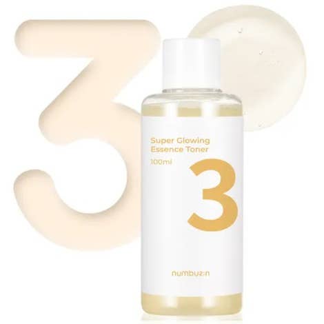 Numbuzin No.3 Super Glowing Essence Toner 100ml for wholesale by Beauty Bridge Inc