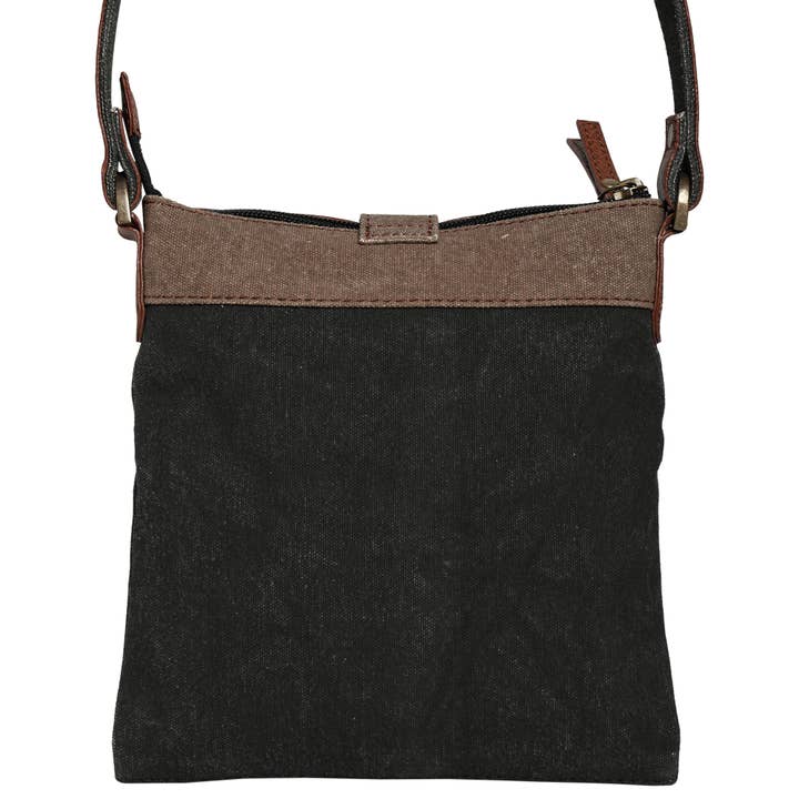 Mona B. - Wholesale Crossbody Bag - Women's - INTERMIX CROSSBODY- BLACK, M-18098