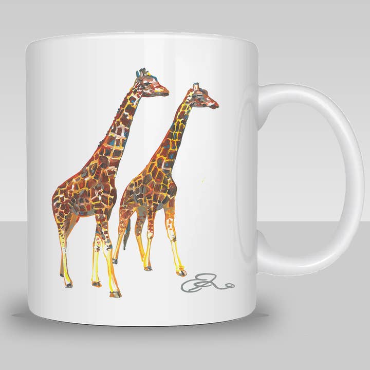 Animals – Giraffe Coffee Mug for wholesale by Eric Hanson Artwork