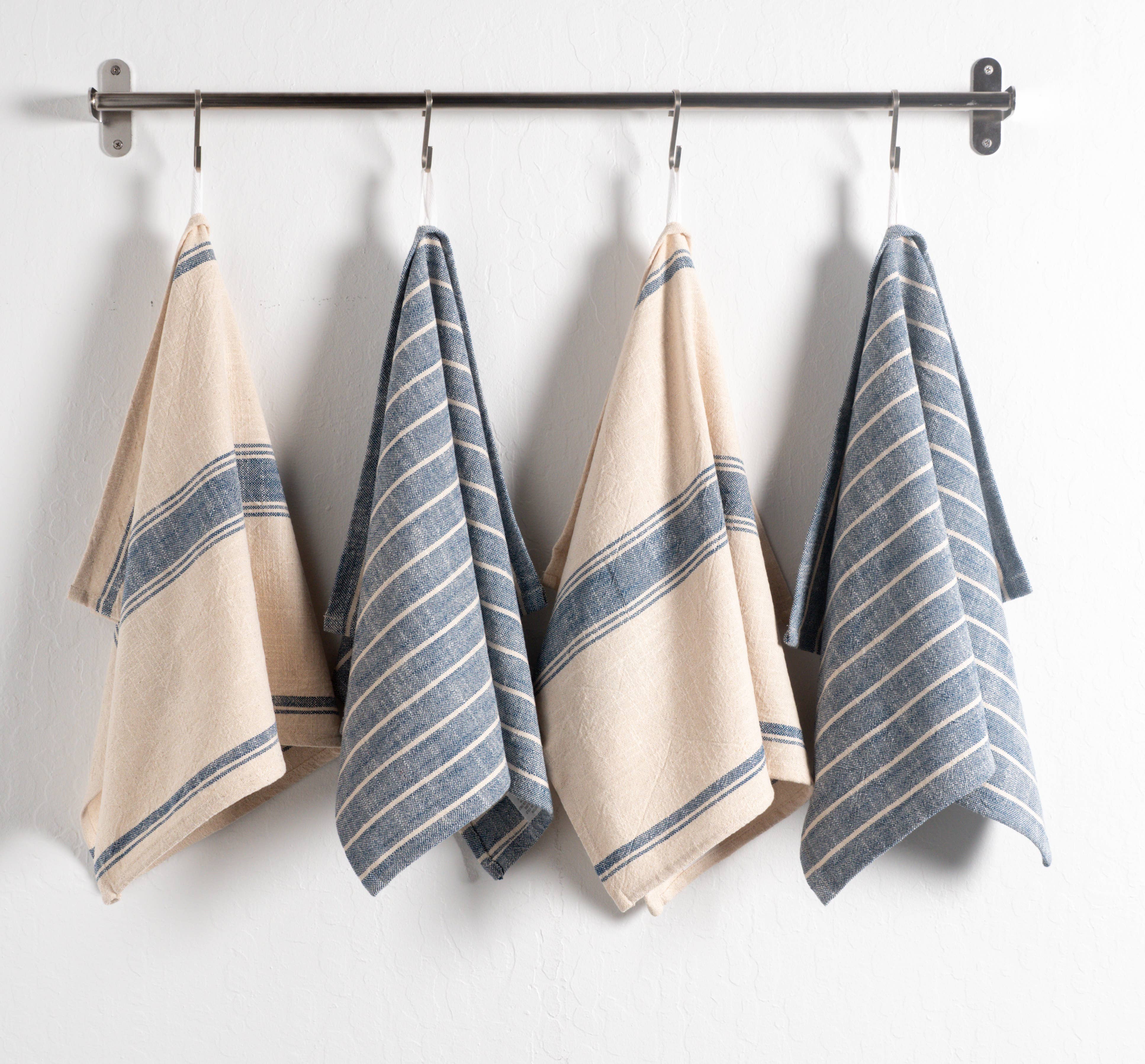 KAF Home - Wholesale Tea Towel - Firenze Set Of 2 Natural Slubbed Kitchen Towels, 18" x 28"5