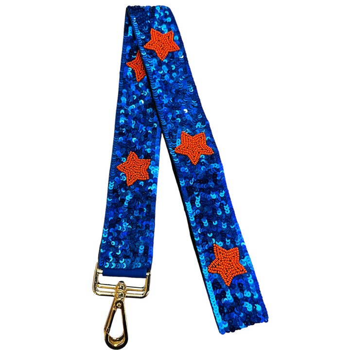 Queens Designs - Wholesale Bag Strap - Women's - Game Day Star Sequin Straps