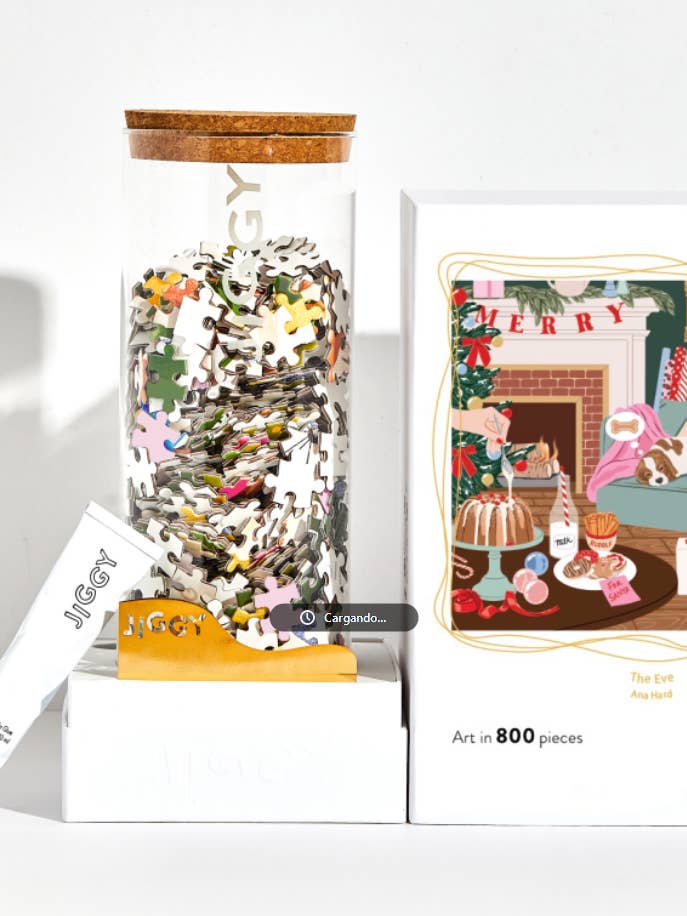 800pc Puzzle & Glue Kit: The Eve, Ana Hard for wholesale by JIGGY Puzzles