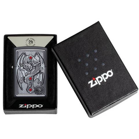 Zippo Manufacturing Company - Wholesale Lighter - Winged Dragon Cross Design3