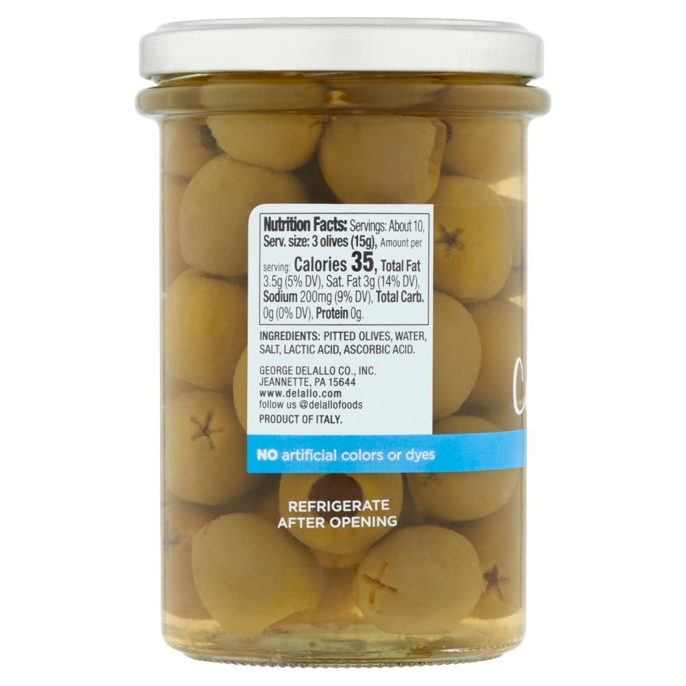 Delallo - Wholesale Olives - Castelvetrano Olives (Pitted)2