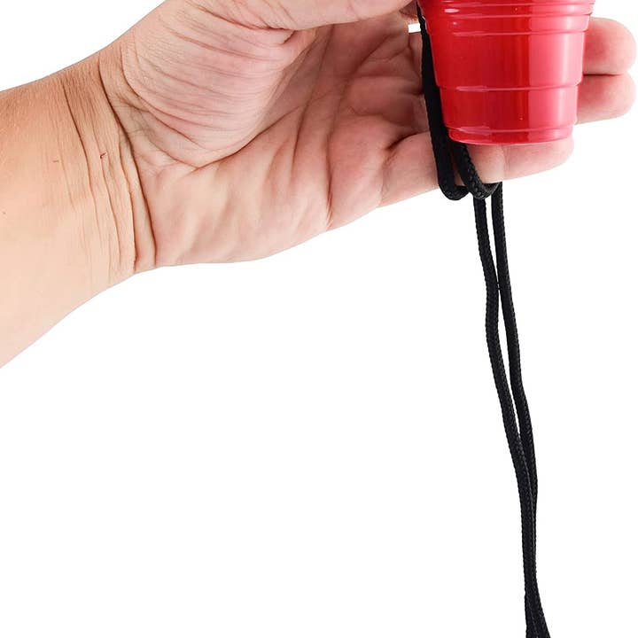 Red Cup Living - Wholesale Shot glass - Red Cup Living 2 Oz Reusable Shooter cup w Lanyard, BPA Free3