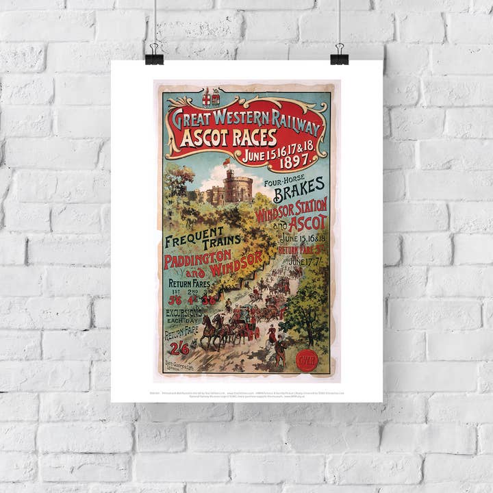 Star Editions – wholesale Art print – Ascot Races - 15, 16, 17 And 18 June 1897 - Art Print2