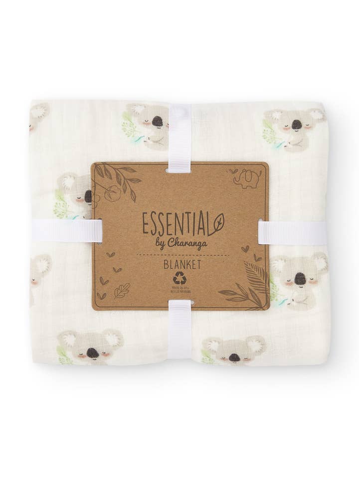 Manta branca para recém-nascido por atacado de Charanga