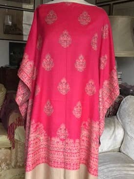 Wool Paisley Kaftan for wholesale by Memsahib Collections