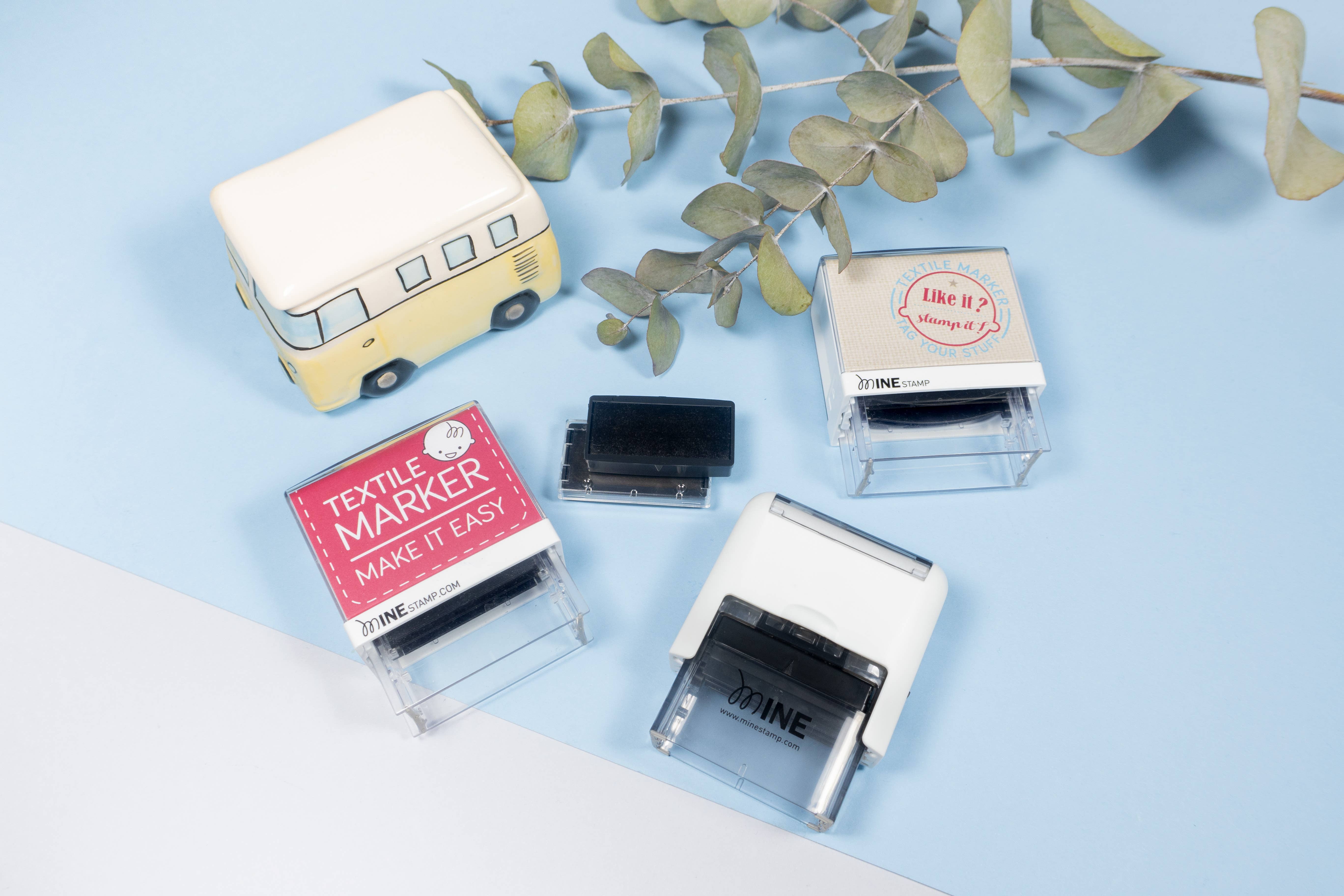 Sellos Mine S.L - Wholesale Rubber/Decorative Stamp - MineStamp Refill - Cover with 25 inking pads1