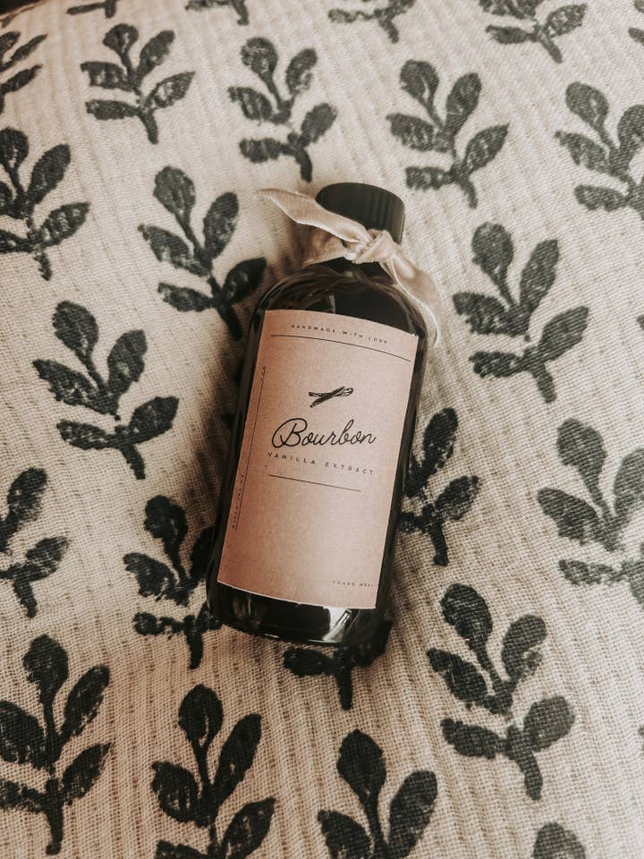 Pure Organic Bourbon Vanilla Extract for wholesale by Birch Tea Co.