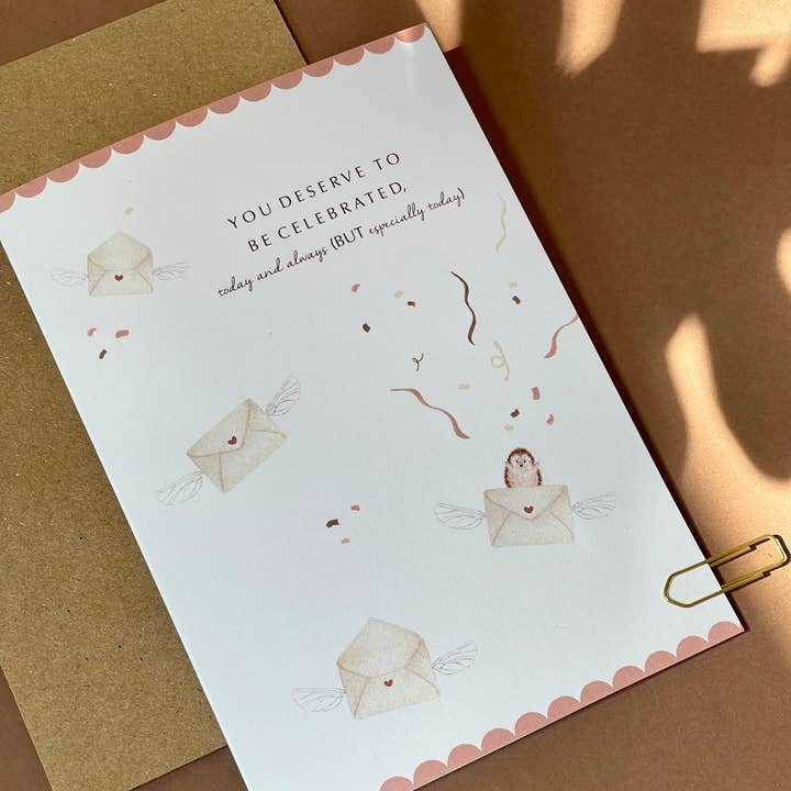 Congratulations Card | Birthday Card | Celebration Card for wholesale by Little Roglets