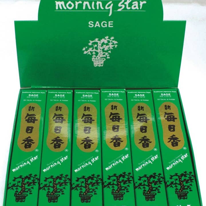 Morning Star Small - Sage for wholesale by The Incense Sampler Works
