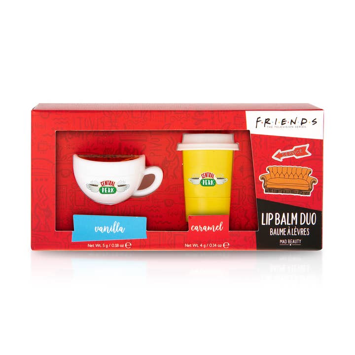 Mad Beauty Warner Friends Lip Balm Duo - 12pk for wholesale by Mad Beauty USA LLC