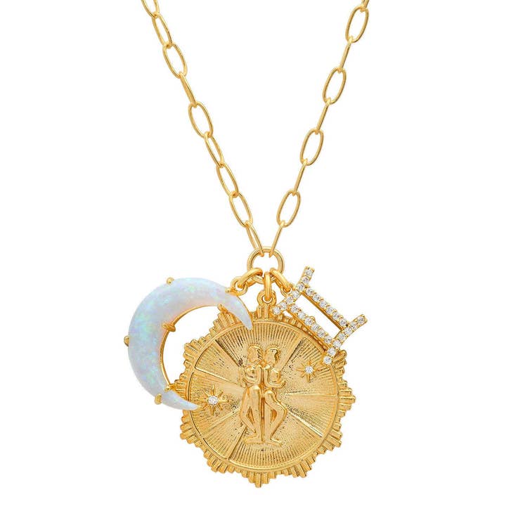 Fabula - Wholesale Pendant/Charm Necklace - 12 Constellation Horoscope Necklaces Astrology Jewelry Gifts