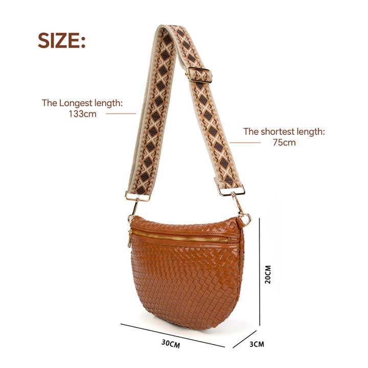 Babs + Birdie - Wholesale Belt Bag - Women's - The Fiona | Woven Bum Bag | 14 Colors2