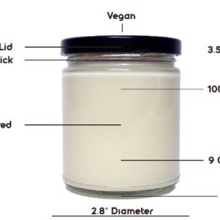 Coco Select - Wholesale Jar/Filled Candle - Wholesale 9oz Unlabeled Jar Candle1