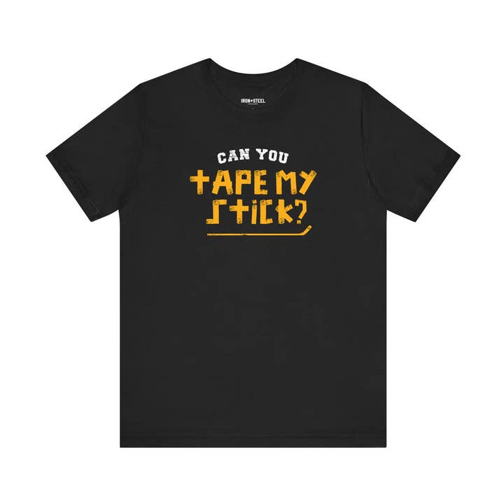 Tape My Stick Youth Hockey T-Shirt for wholesale by Iron+Steel Hockey