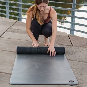 Buy Maji Sports Jute Yoga Mat, Beige, 24 x 68 x 4.5mm Online at