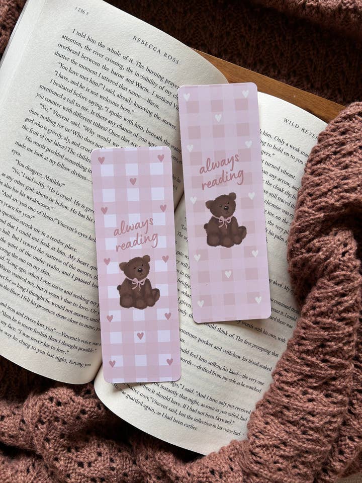 Always Reading Bookmark for wholesale by Everbound The Shop