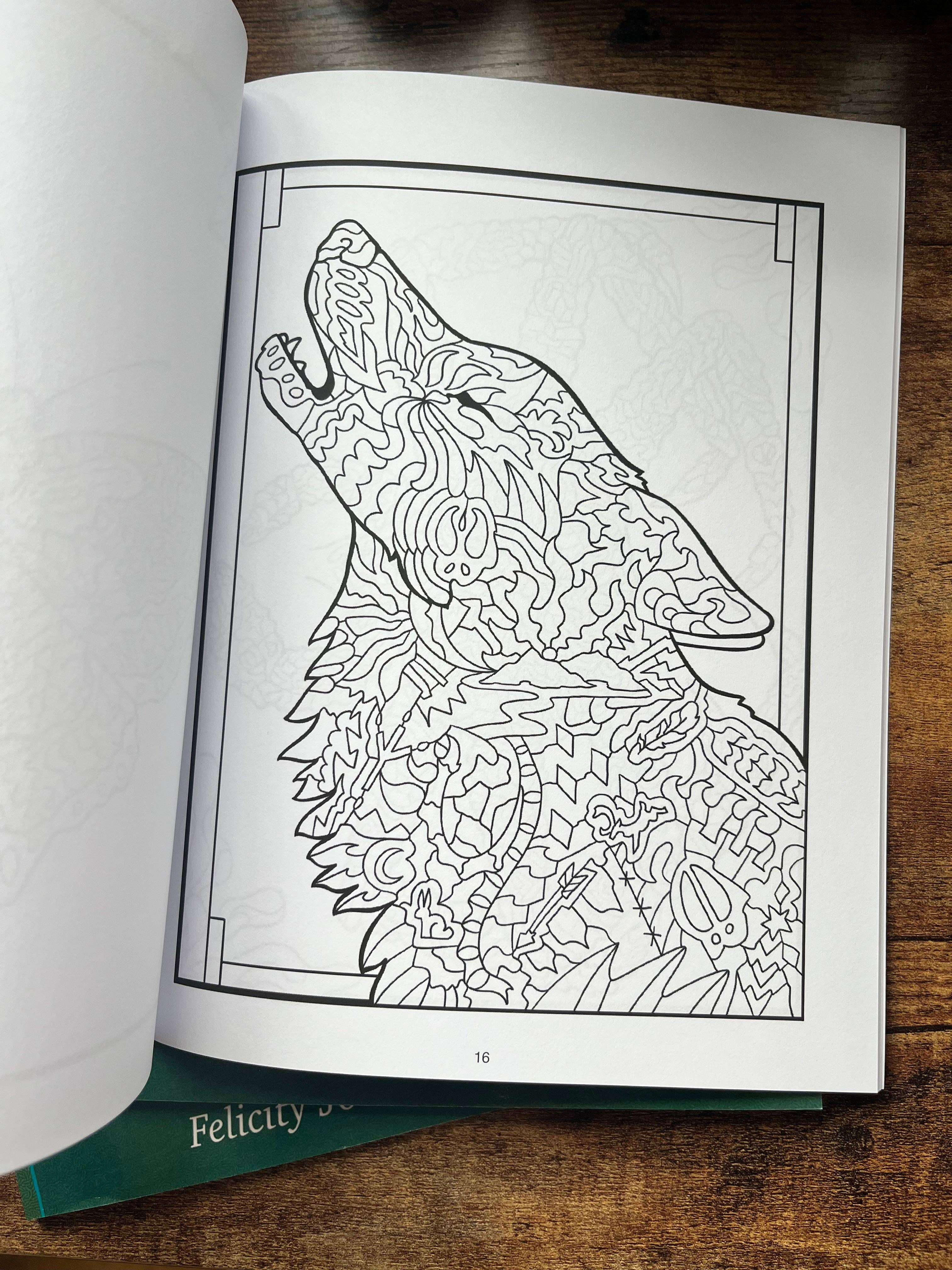 FJ Creations - Wholesale Coloring & Activity Book - Adult - Doodle Alaska 2 Coloring Book of Alaska7