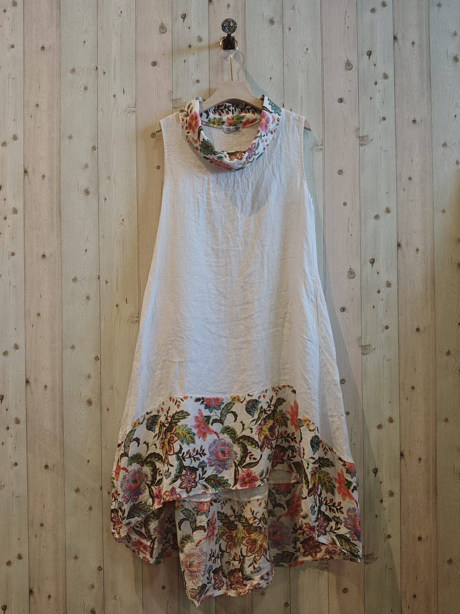 Linen & More – wholesale Dress – Women's – REF 26179 DRESS PRINTS 100% LINEN2