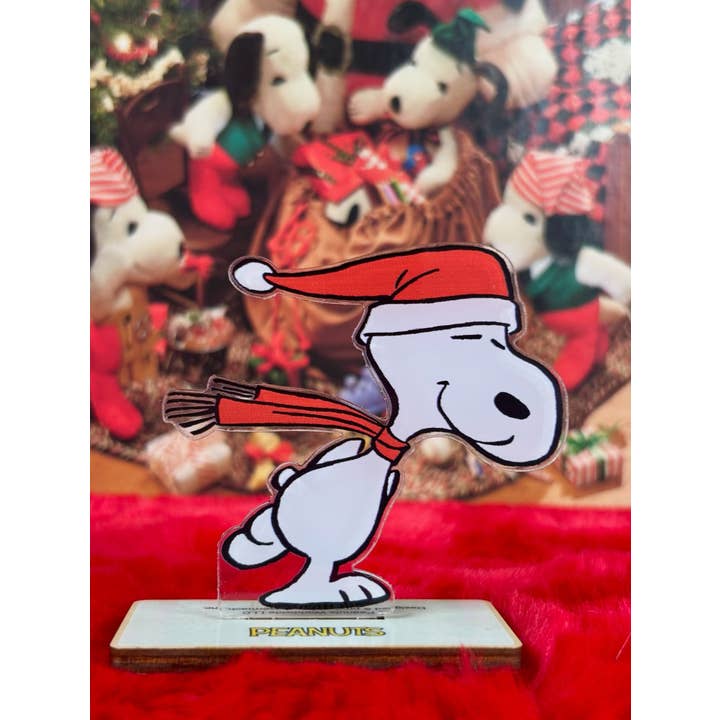 Snoopy Skating Mini Laser Sculpture for wholesale by LaserMach