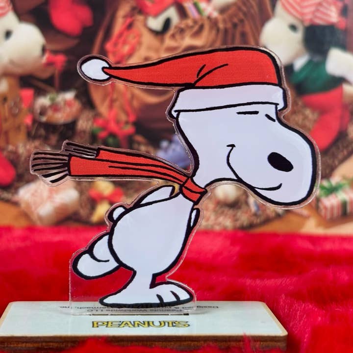 Sculpture Mini Laser de Snoopy en Patinage pour la vente par LaserMach
