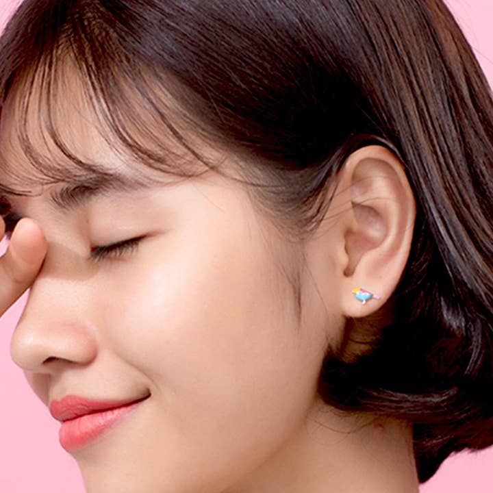 Ashlen - Wholesale Stud/Post Earrings - TINY BIRD EARRINGS (PAIR)1
