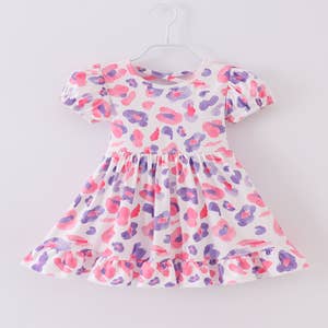  DOTDOT SMILE Twirl Dress - Girls Dress Toddler/Baby Girls'  Outfit Dresses Kids Clothes Playwear Short Sleeve Dress: Clothing, Shoes &  Jewelry