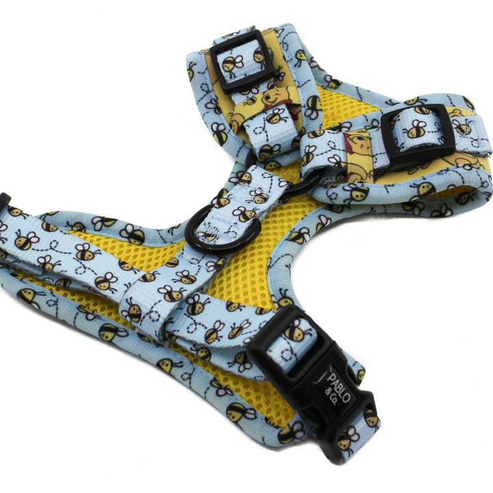 Pablo & Co. Boutique - Wholesale Pet Harness - Dog - Winnie the Pooh & Bee's: Adjustable Harness