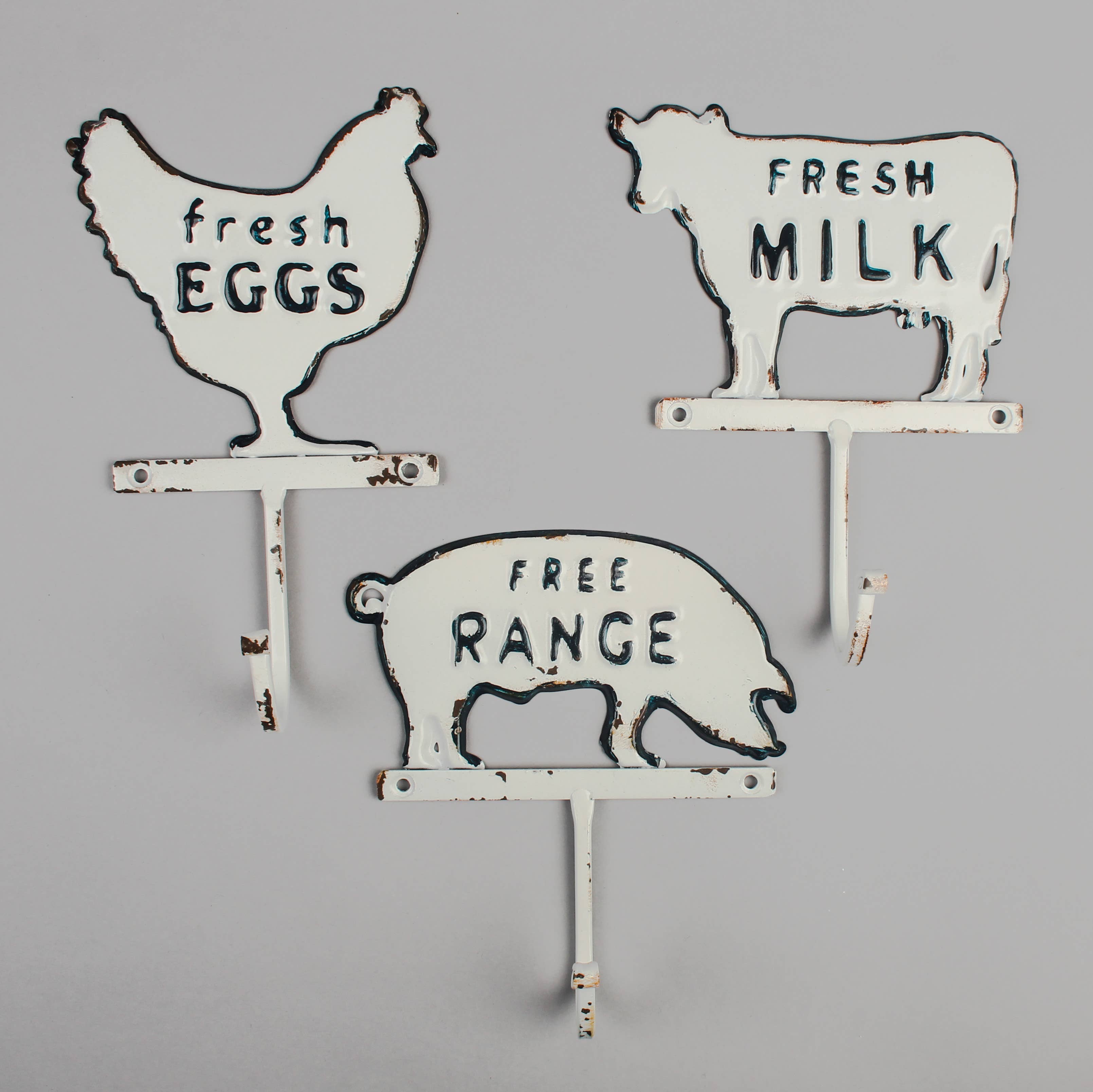 Originals International Ltd – wholesale Wall hook – Fresh Eggs Chicken Hook1