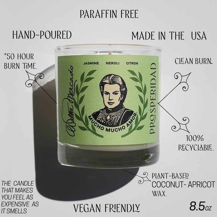 Walter Mercado - Wholesale Votive Candle - Prosperidad Candle2