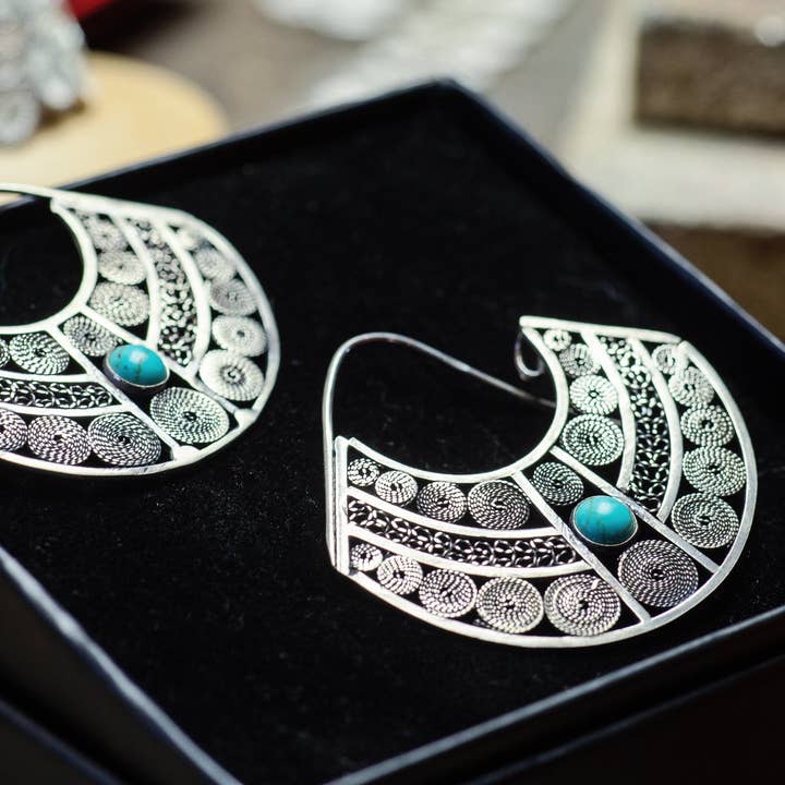 „Numis'ô“ øreringe for engroshandel hos Etcaetera Création