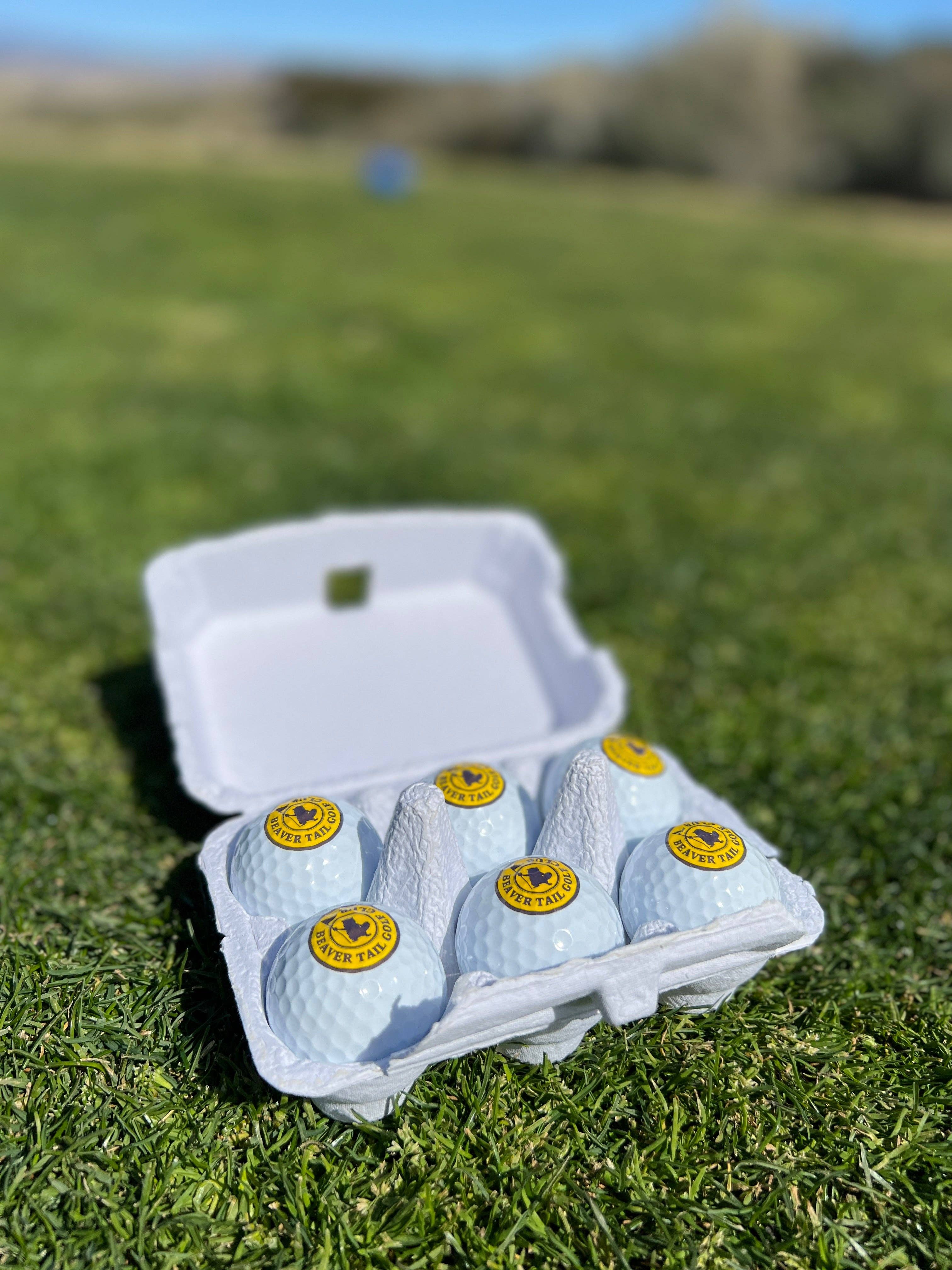 Beaver Tail Golf Club - Wholesale Sports Ball - BREAKFAST BALLS - PACK OF 6 GOLF BALLS2