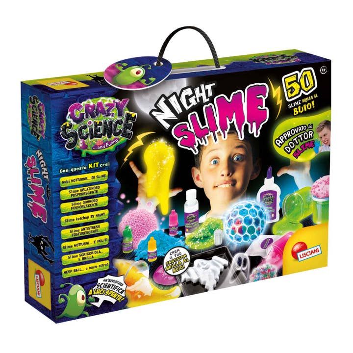 Crazy Science Doctor Slime The Night Slime for wholesale by Liscianigiochi IT