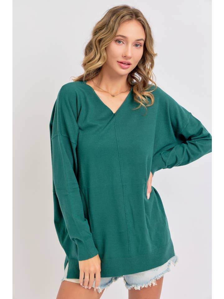 Sweet Lovely by Jen - Wholesale Knit Top - Women's -  SOFT COZY CASUAL KNIT TOP0