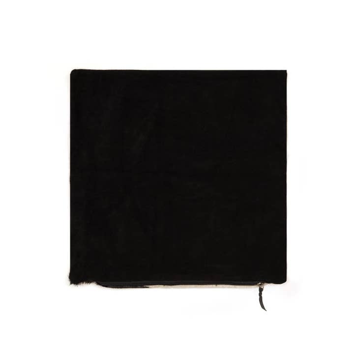MAHI Leather - Venta al por mayor Funda de cojín - Funda de cojín de piel de vaca natural con estampado de cebra