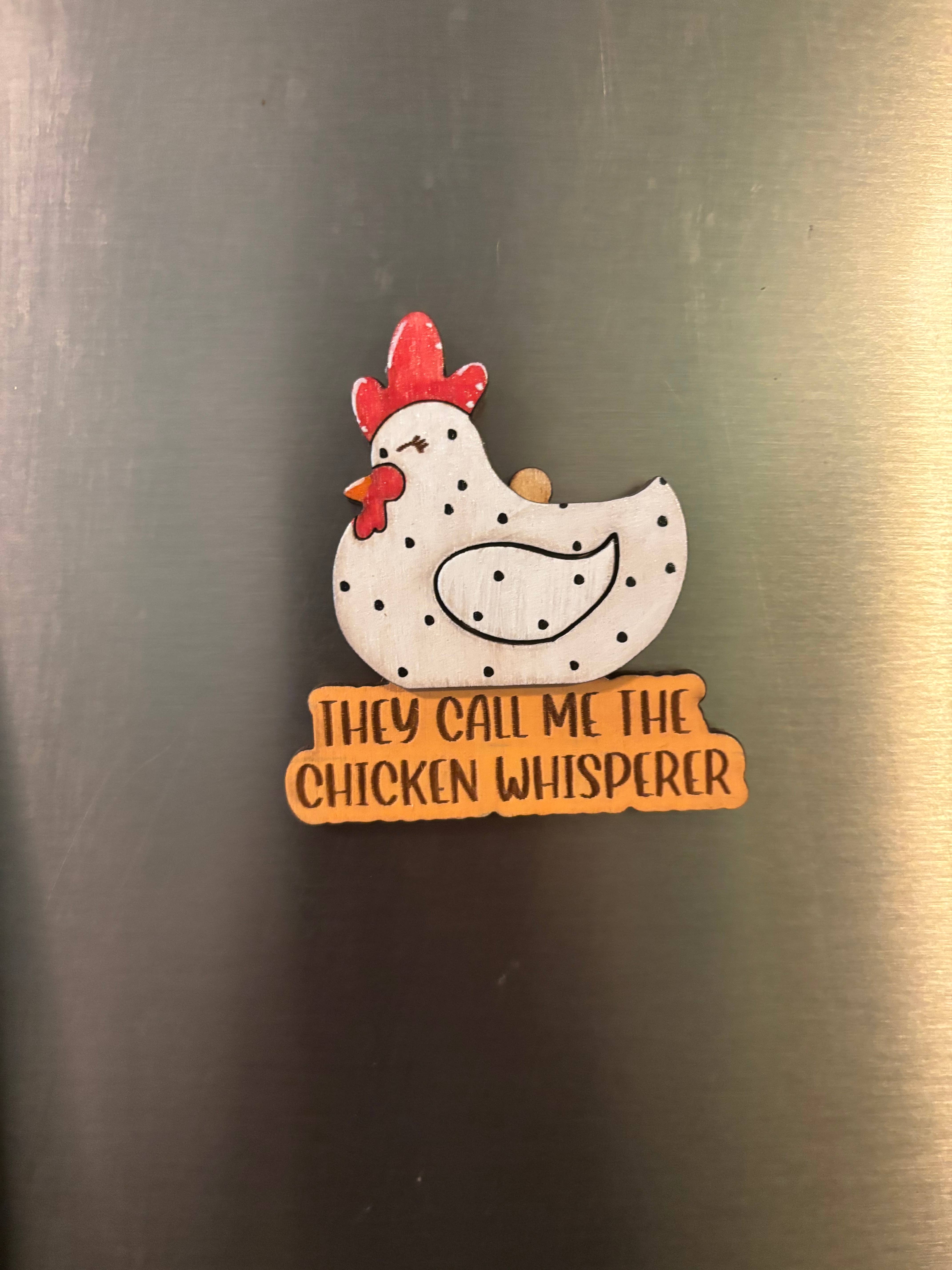 Wood’N Sass - Wholesale Magnet - Chicken Farm Fresh Magnets Eggs Farmhouse Kitchen 1
