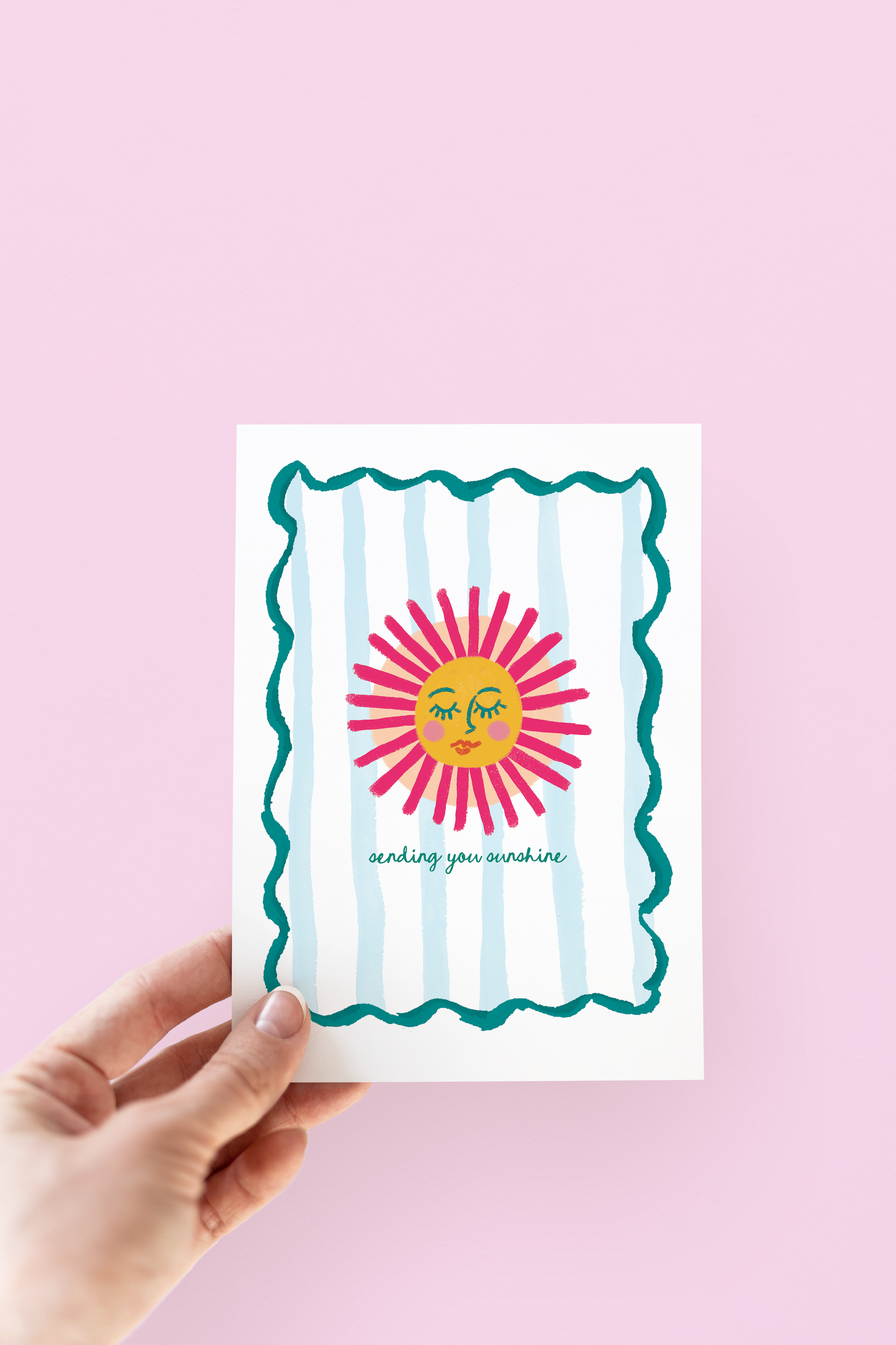 The Shelley Society - Wholesale Everyday Greeting Card - Sending You Sunshine Friendship Just Because Greeting Card1