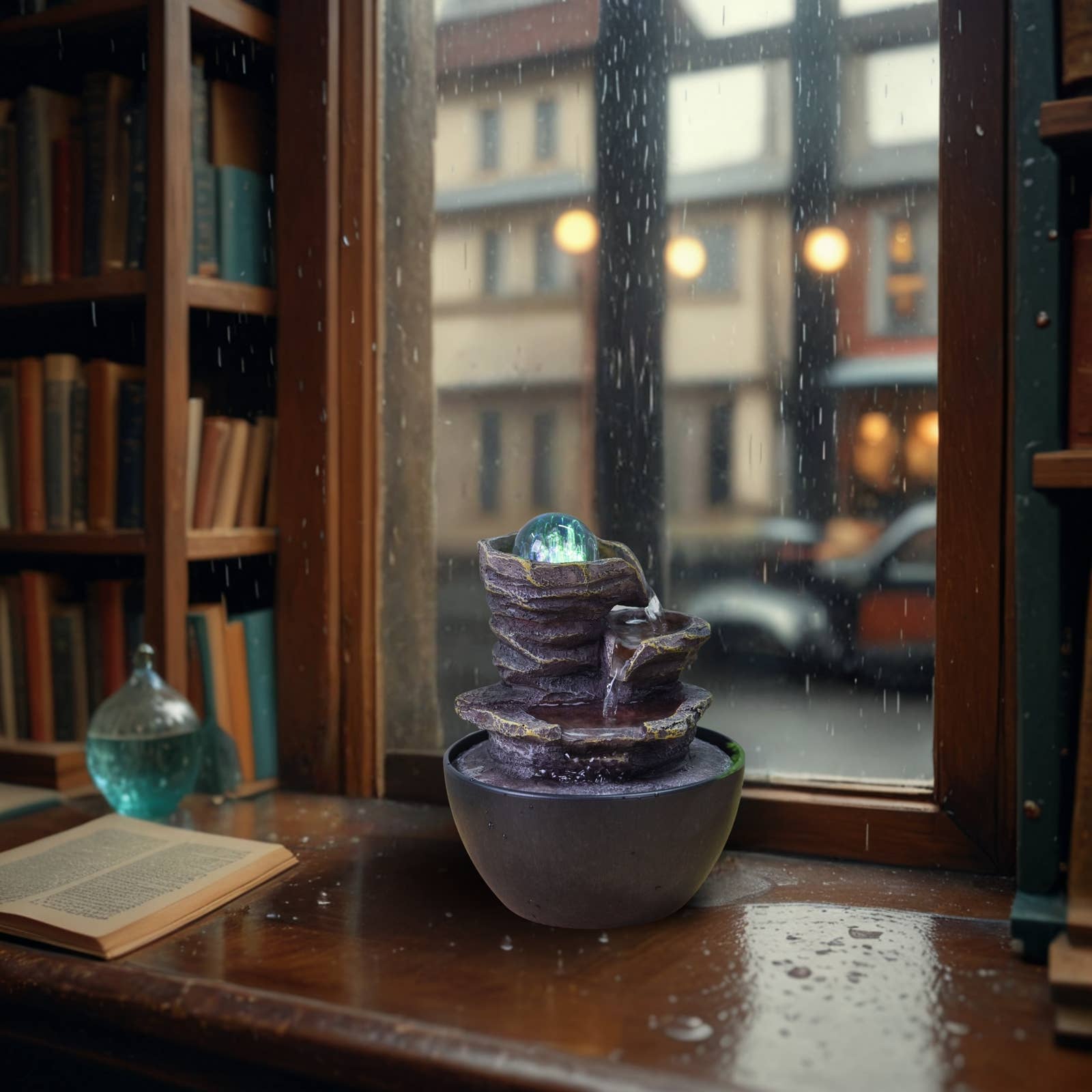 Zen'Arôme - Vendita all'ingrosso Decorazione natalizia - Fontana da interno Cascata Zen Decorazione Rilassante Guru9