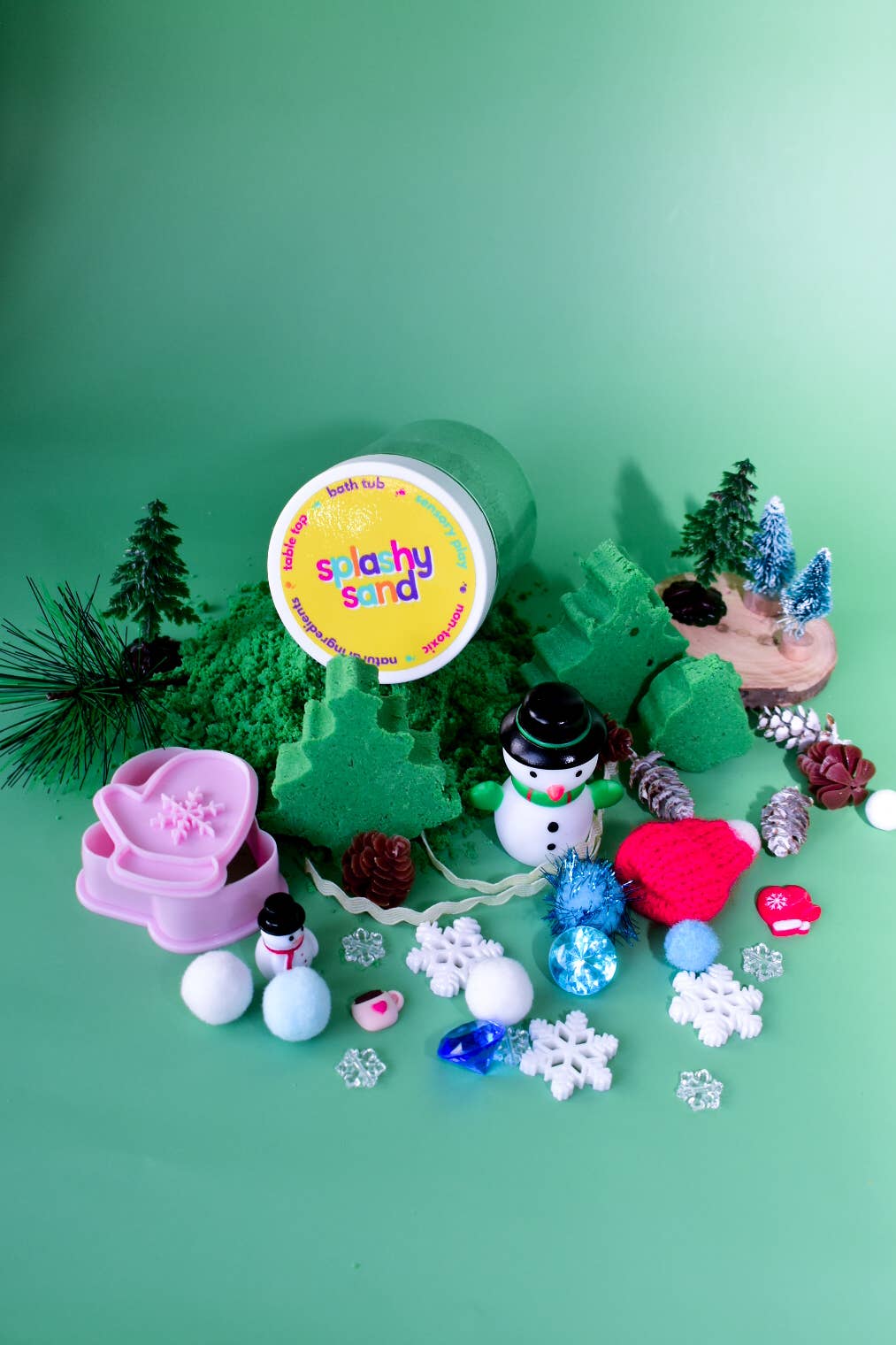 splashy sand - Wholesale Toy Set - Kids - Winter Wonderland Sensory splashy sand Play Kit