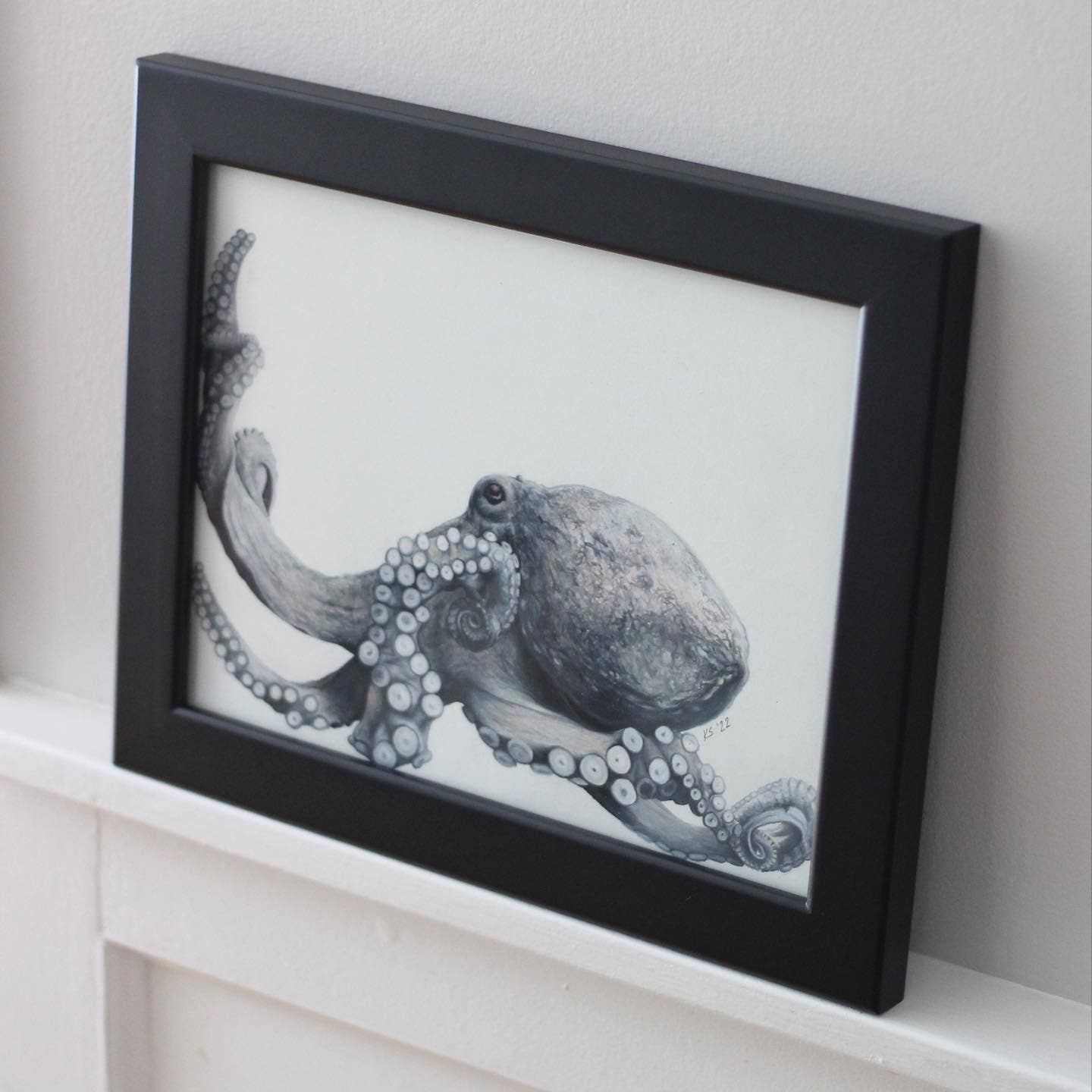 stück in the studio - Wholesale Art Print - octopus - print2