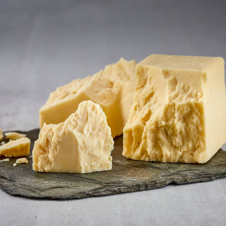 7 Year Aged White Cheddar for wholesale by Keystone Cheese