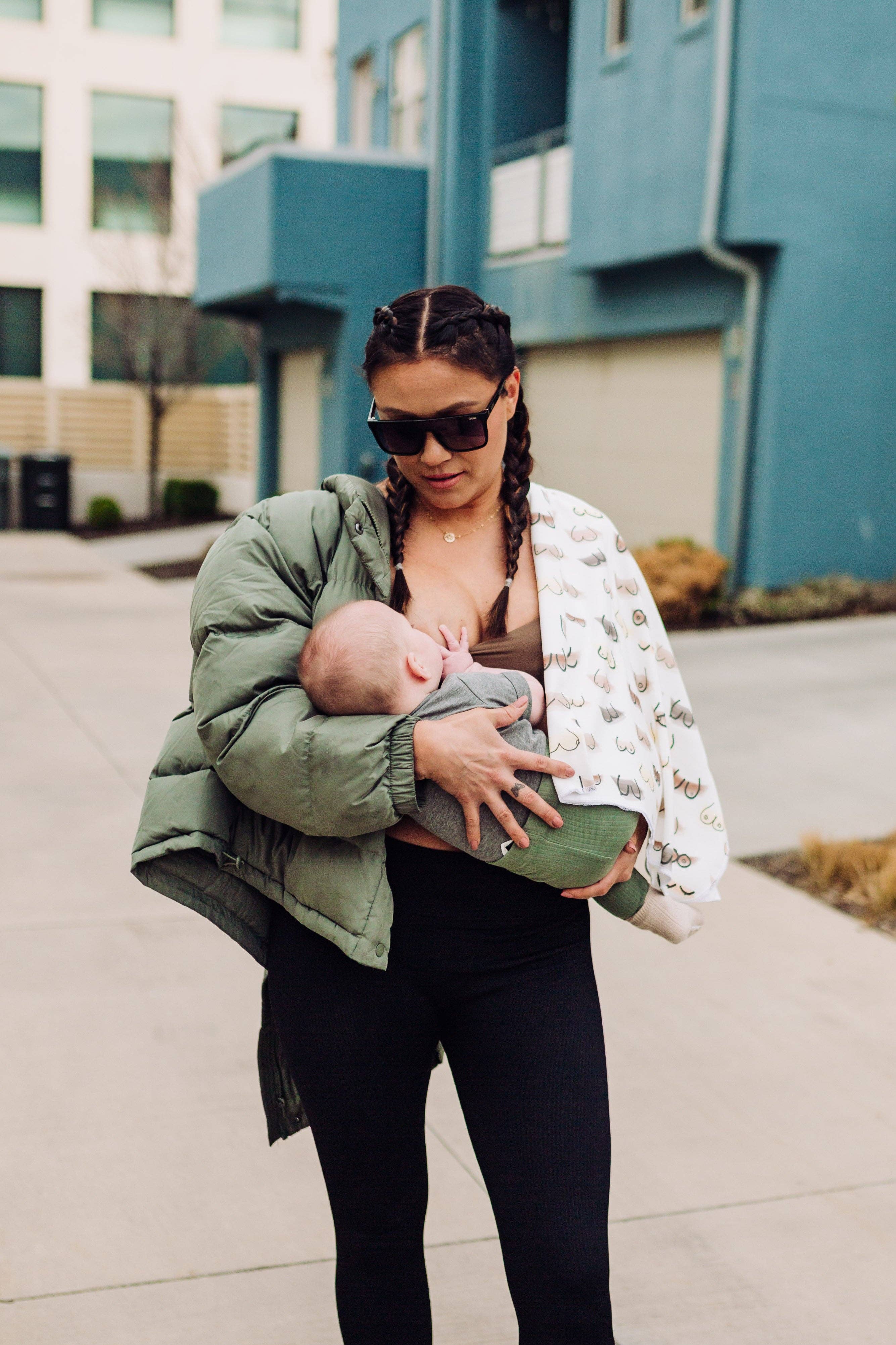 The Little Milk Bar - Wholesale Bedding Blanket - Kids & Baby - Boobs Baby Blanket3