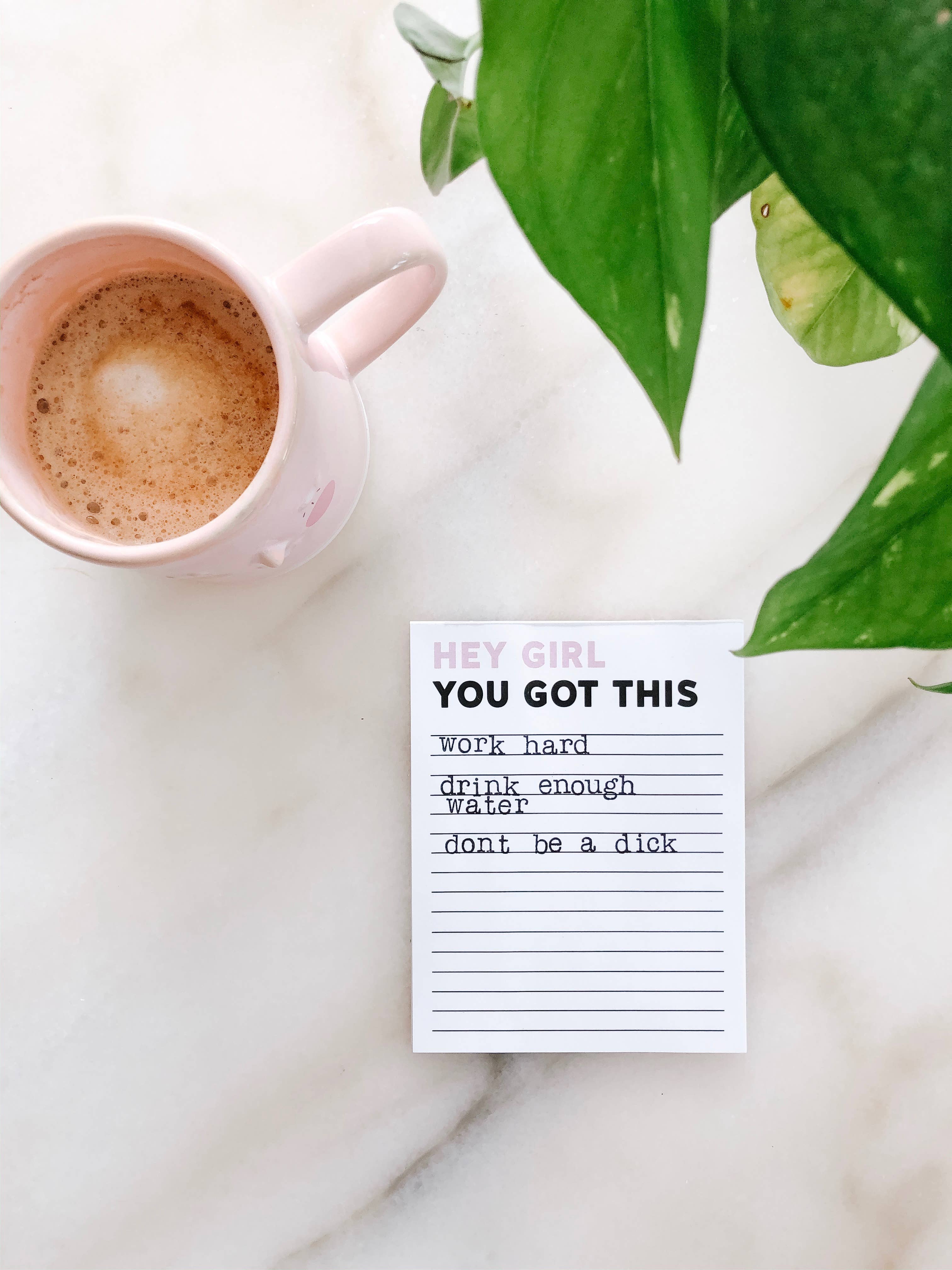 Pretty by Her - Wholesale Notepad - Hey Girl You Got This Notepad1