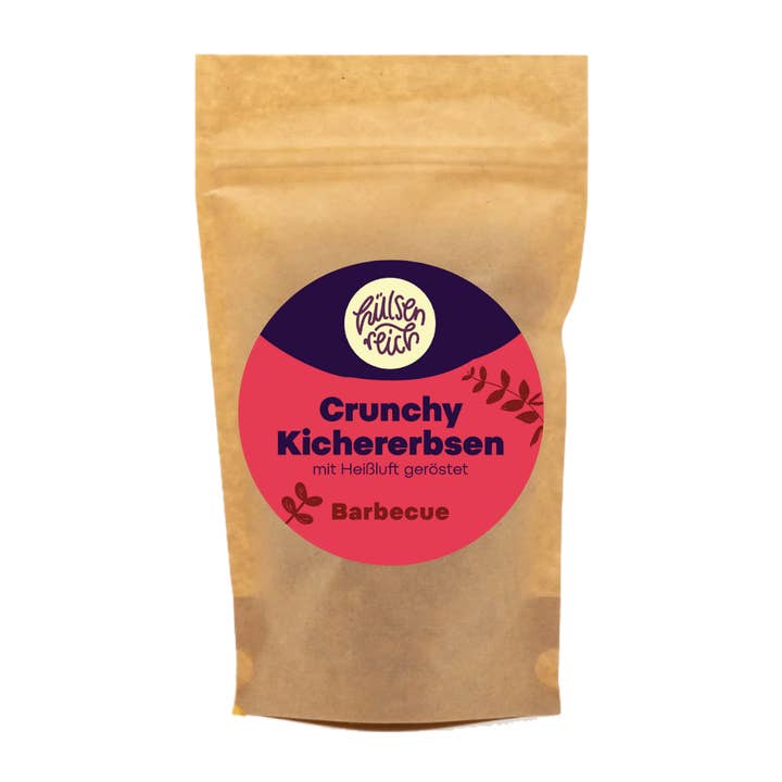 Hülsenreich - Wholesale Puffed Snack - Crunchy Chickpeas Barbecue6