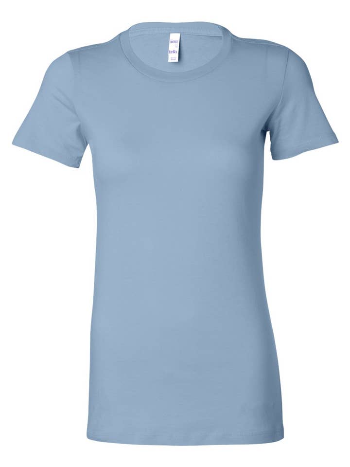 MYES BULK APPAREL - Wholesale T-Shirt - Women's - BELLA+CANVAS Women’s Airlume Cotton Crew T-Shirt7