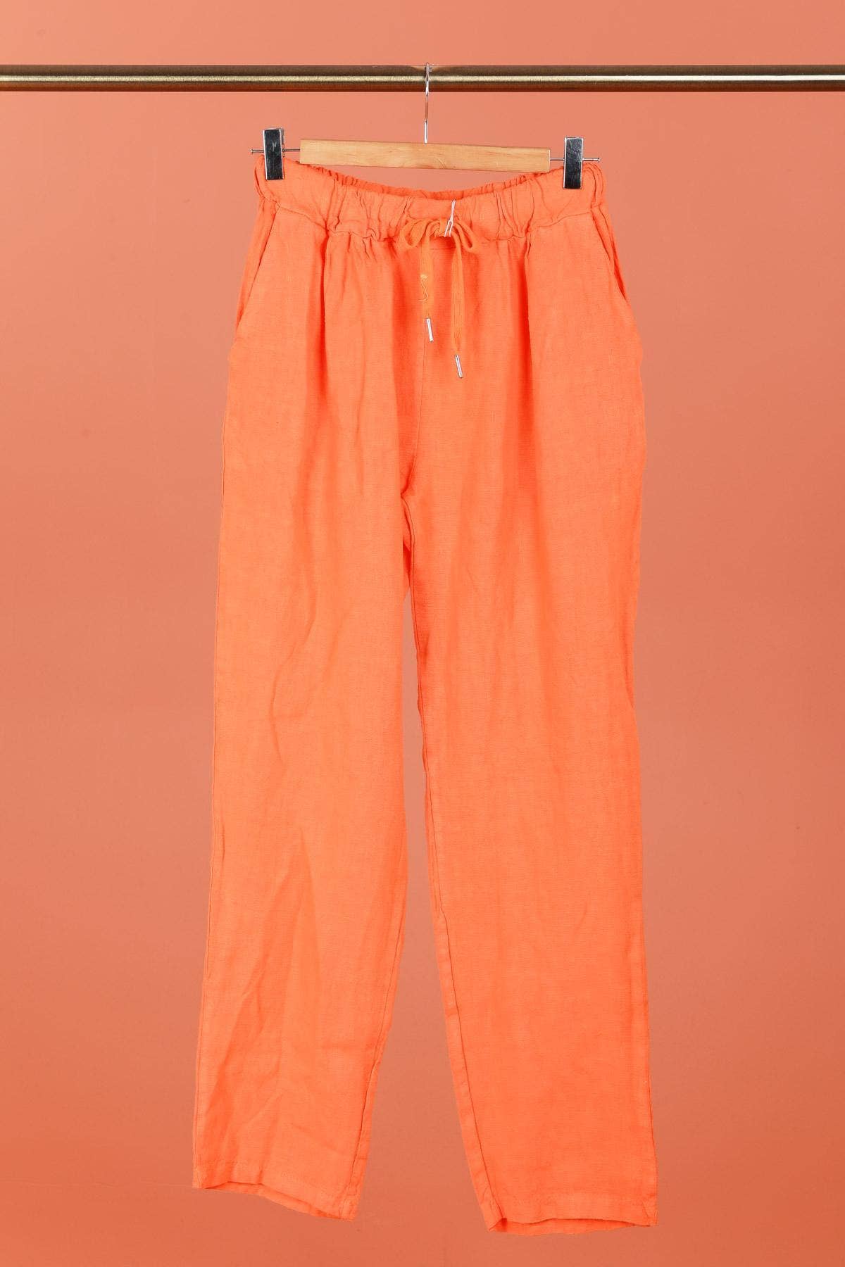 la maison des fibres naturelles – Engroshandel Bukser - Dame – bukser 668121 100% Hør fremstillet i Italien3