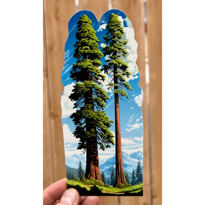 Autocollant Big Tree - Sticker Xlarge Redwoods Sequoia PNW pour la vente par Sticker Art