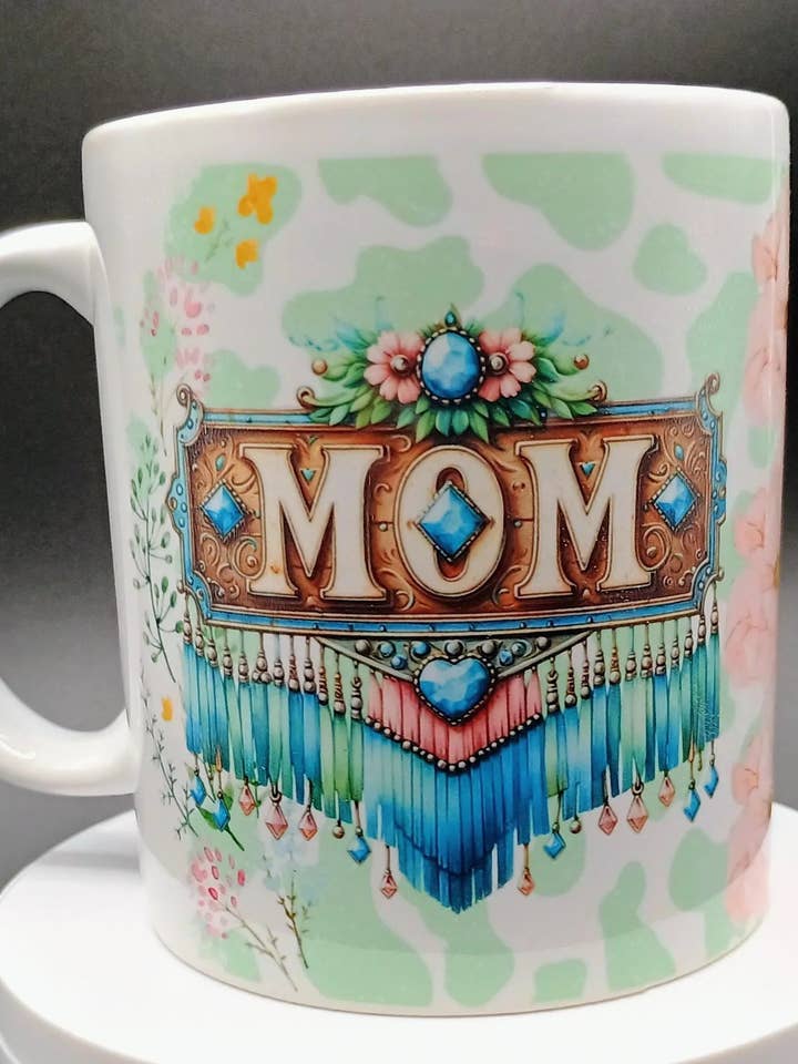 Mom Coffee Mug 11oz - Beautiful Gift for Mother's Day for wholesale by American Taina Crafts